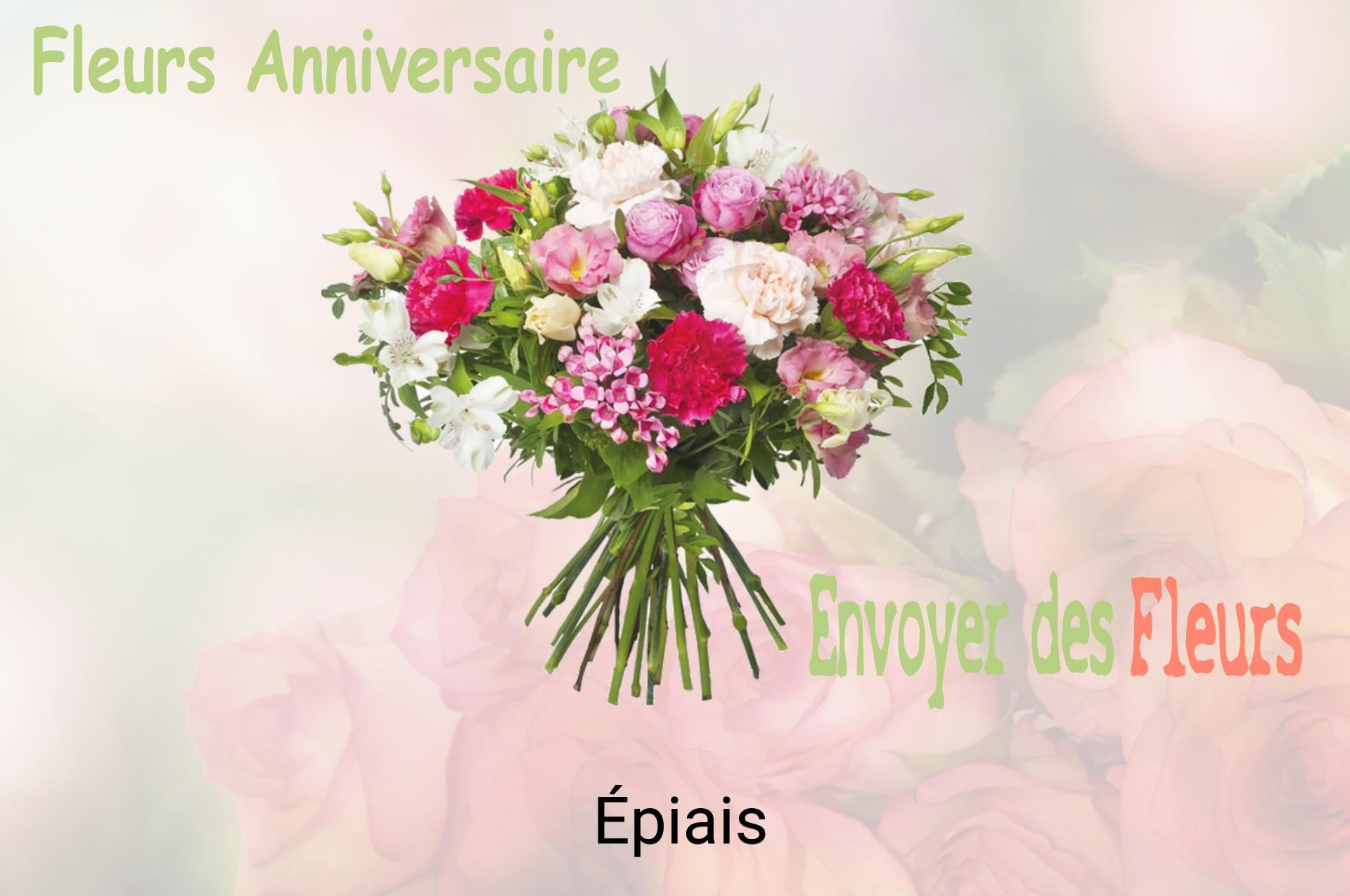 Bouquet de fleurs d’anniversaire livré à Épiais